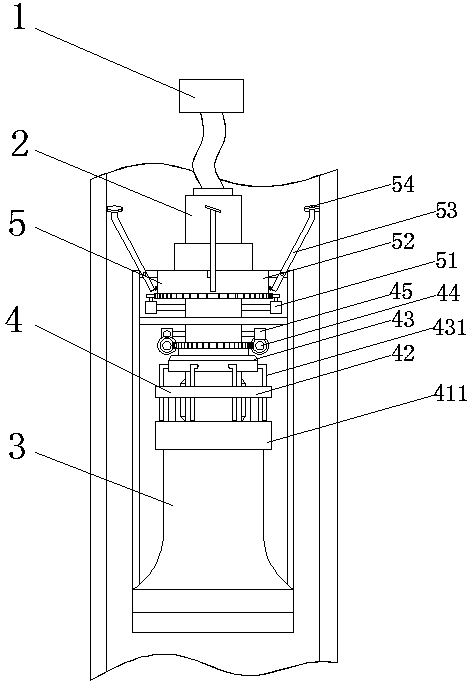 A central air-conditioning heat exchange tube leak detection device