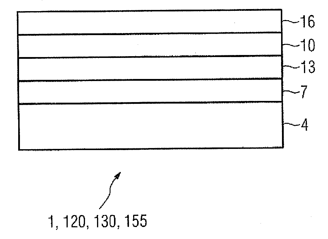 Multiple layer system comprising a metallic layer and a ceramic layer