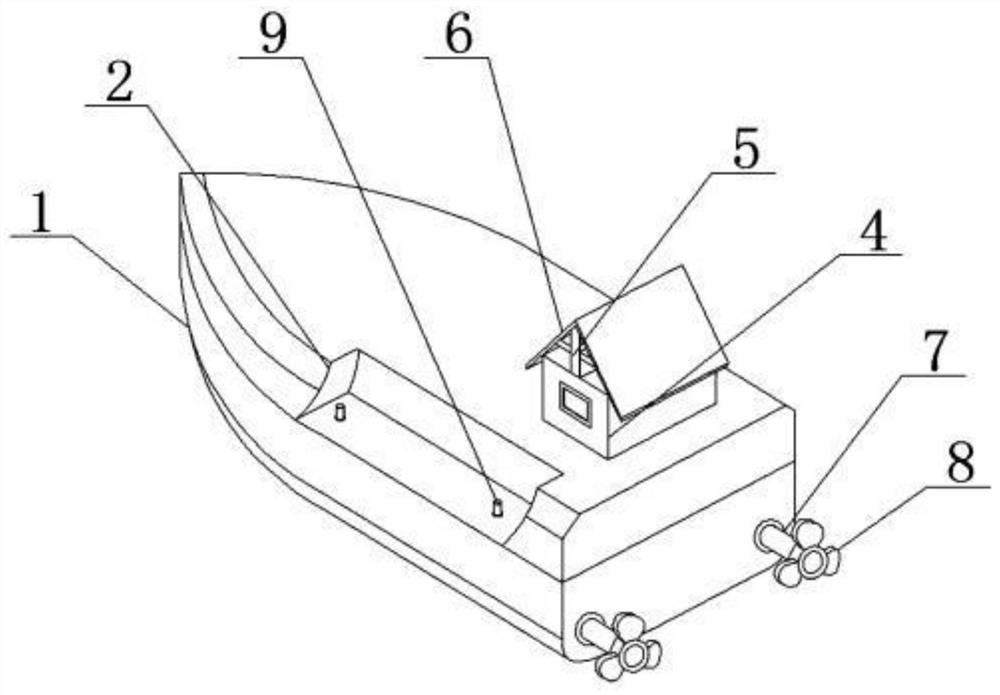 Marine intelligent lifesaving device with positioning function