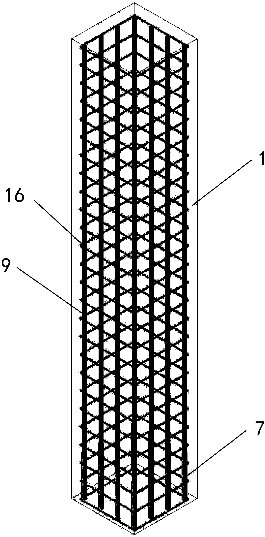 Detachable assembly type column and foundation ductile joint connection mode