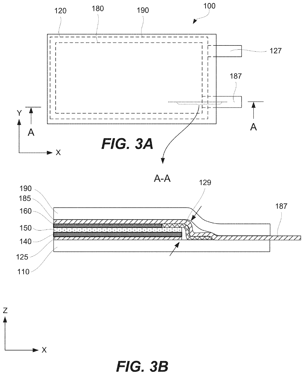 Electronic circuits with directly integrated electrochemical cells