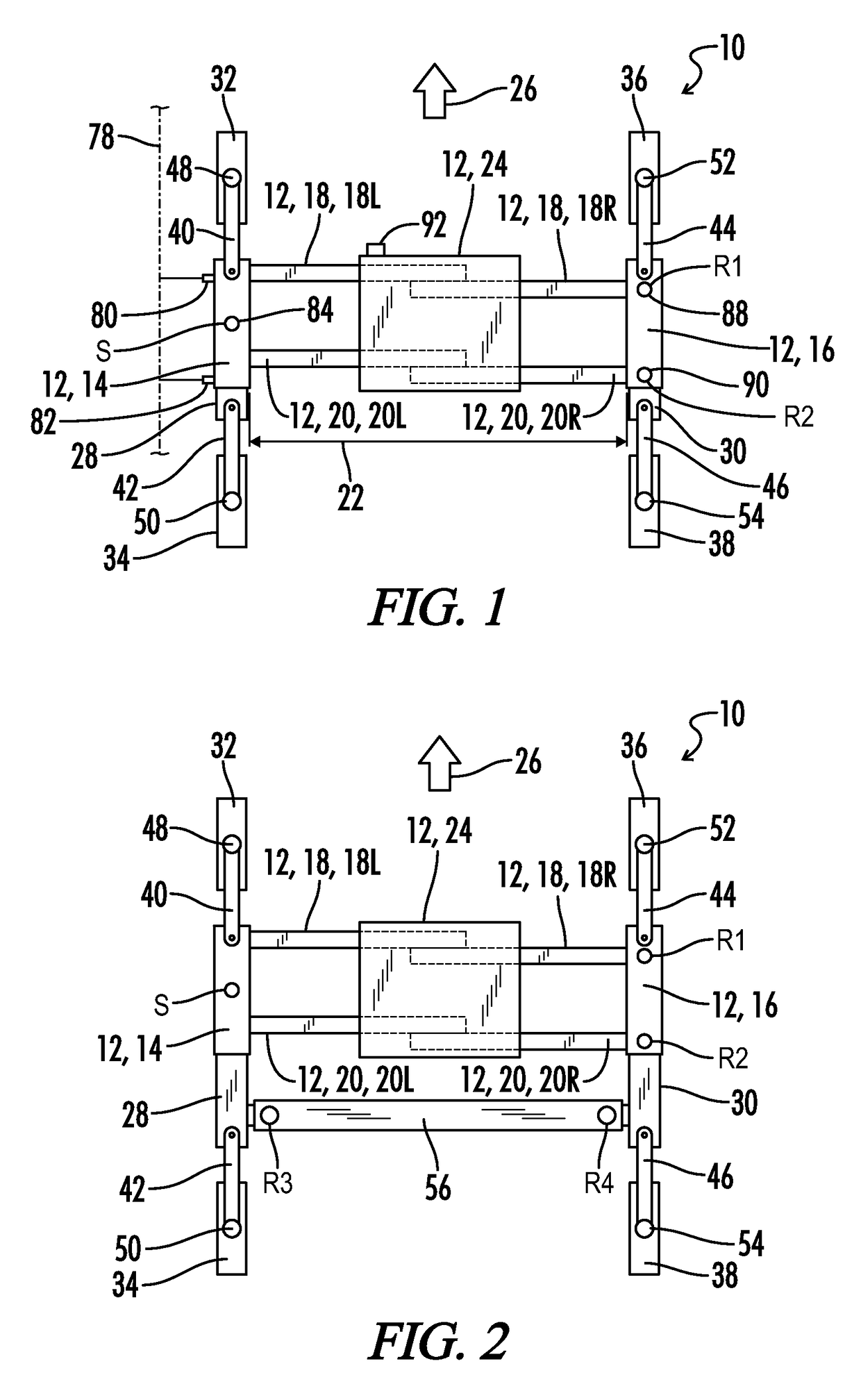 Frame distortion control