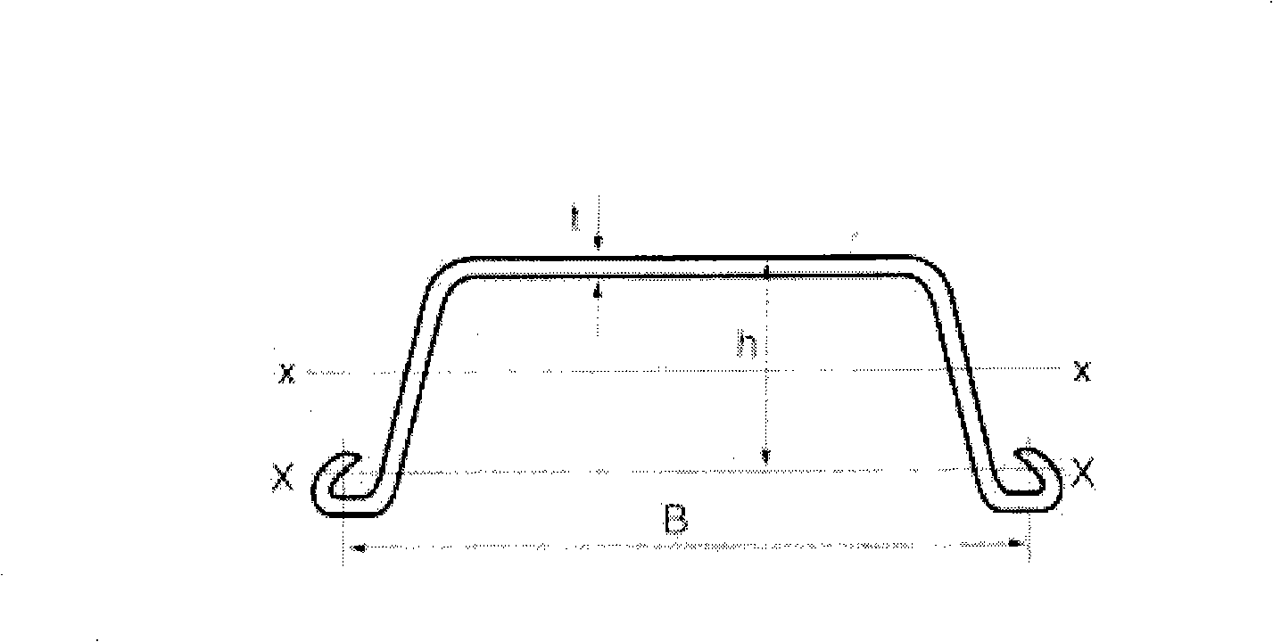 Hot-rolled U shaped metal sheet pile and microalloying production method