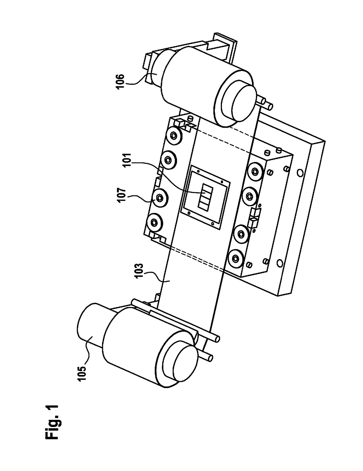 Method for manufacturing camera modules and a camera module array