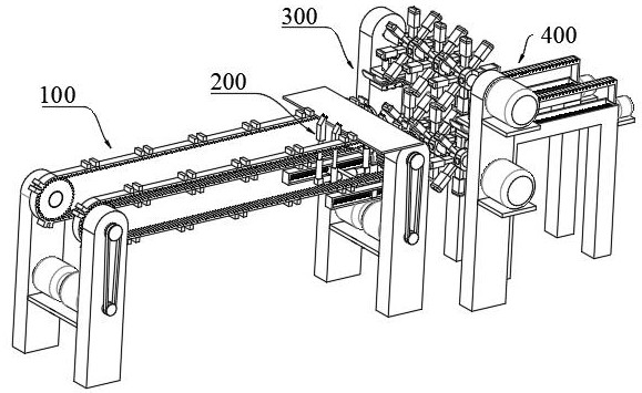 Waveguide slot antenna plate conveying device