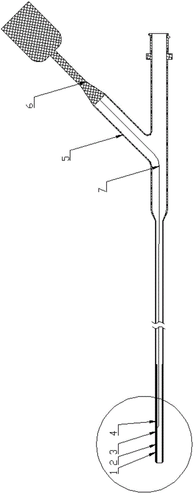 Radiofrequency ablation unipolar catheter