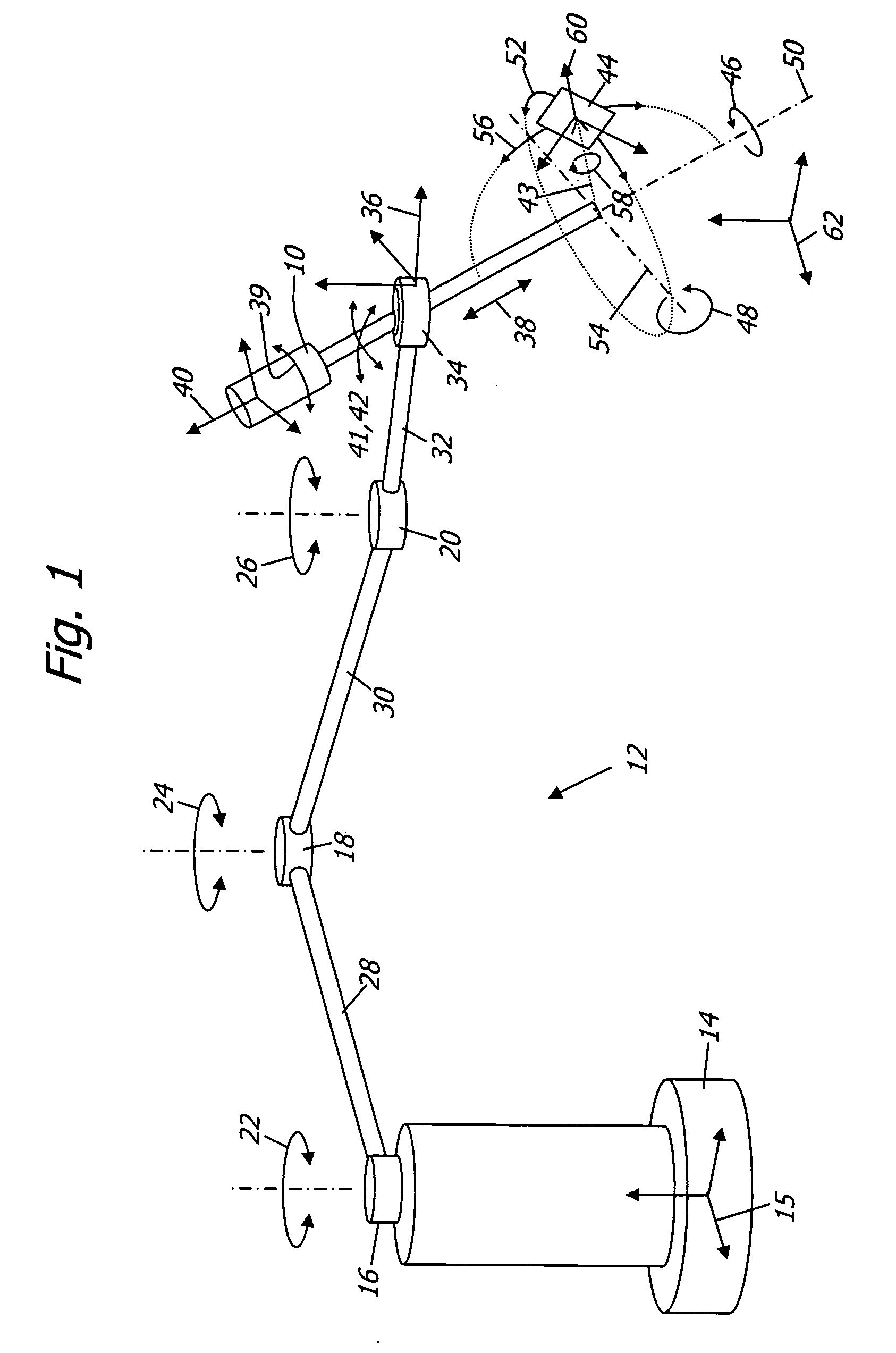 Method and system for using a variable direction of view endoscope with a robotic endoscope holder