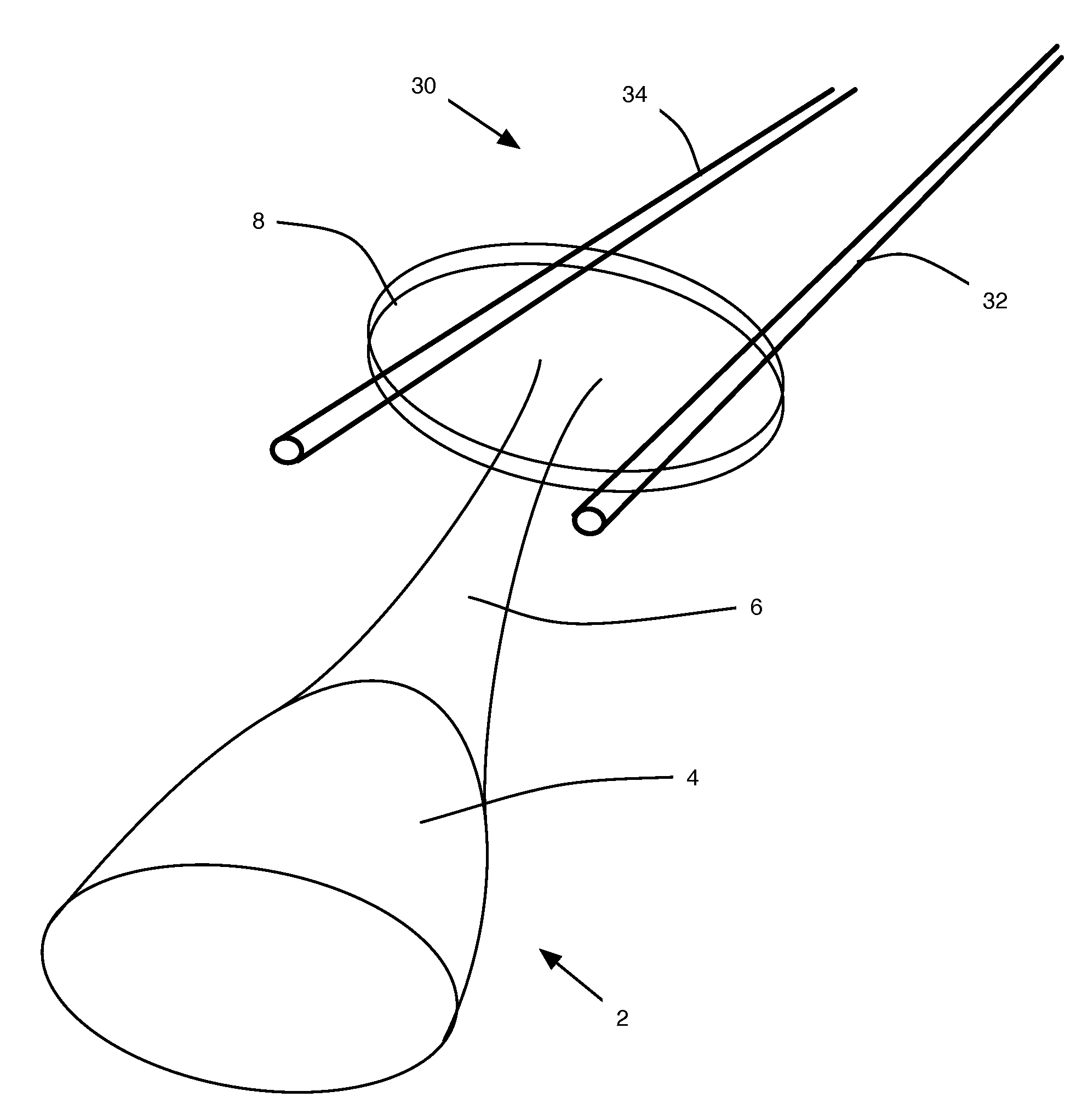 Method, device, and system for hanging an item