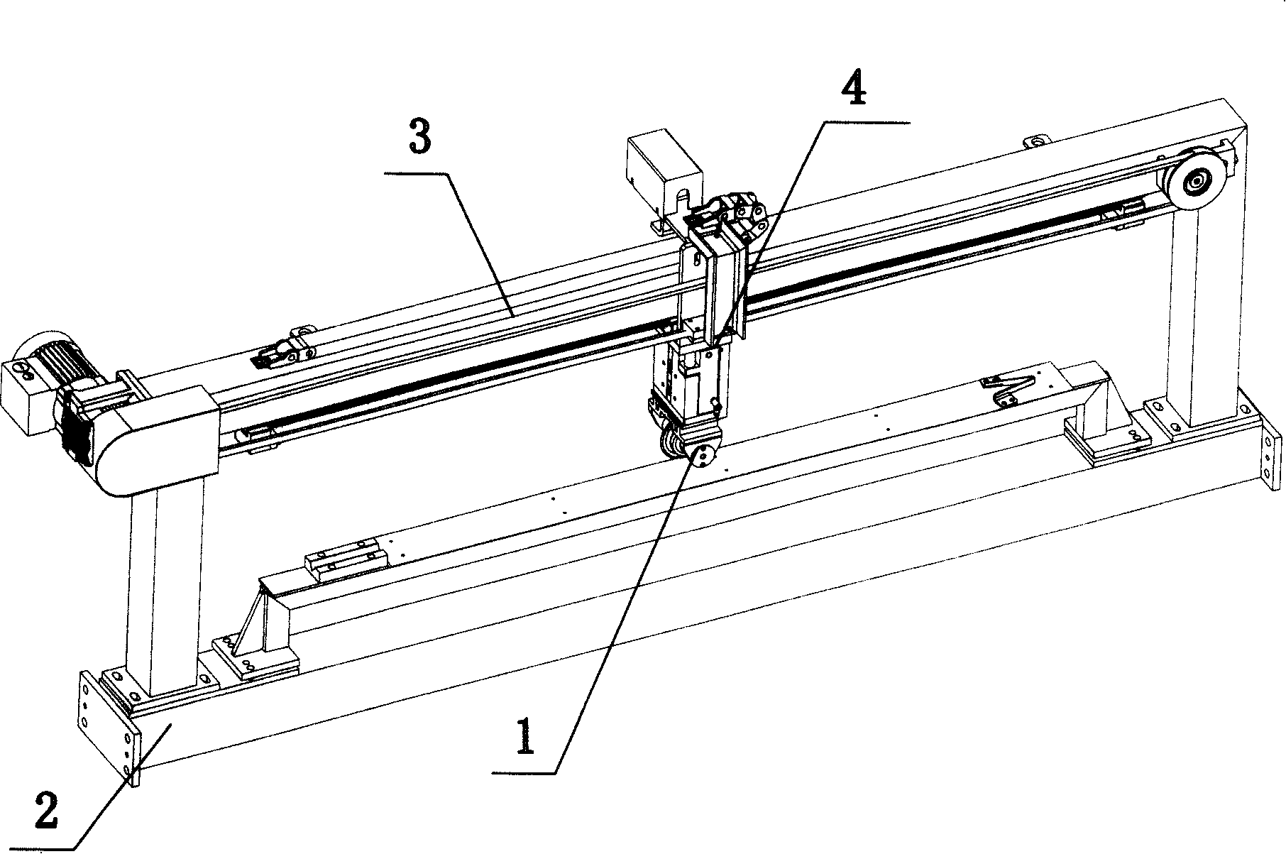 Wirecord fabric heat hob cutting device and method thereof