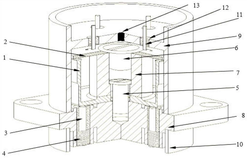 A large-range and high-overload metal cylindrical resonant gyroscope for bombs