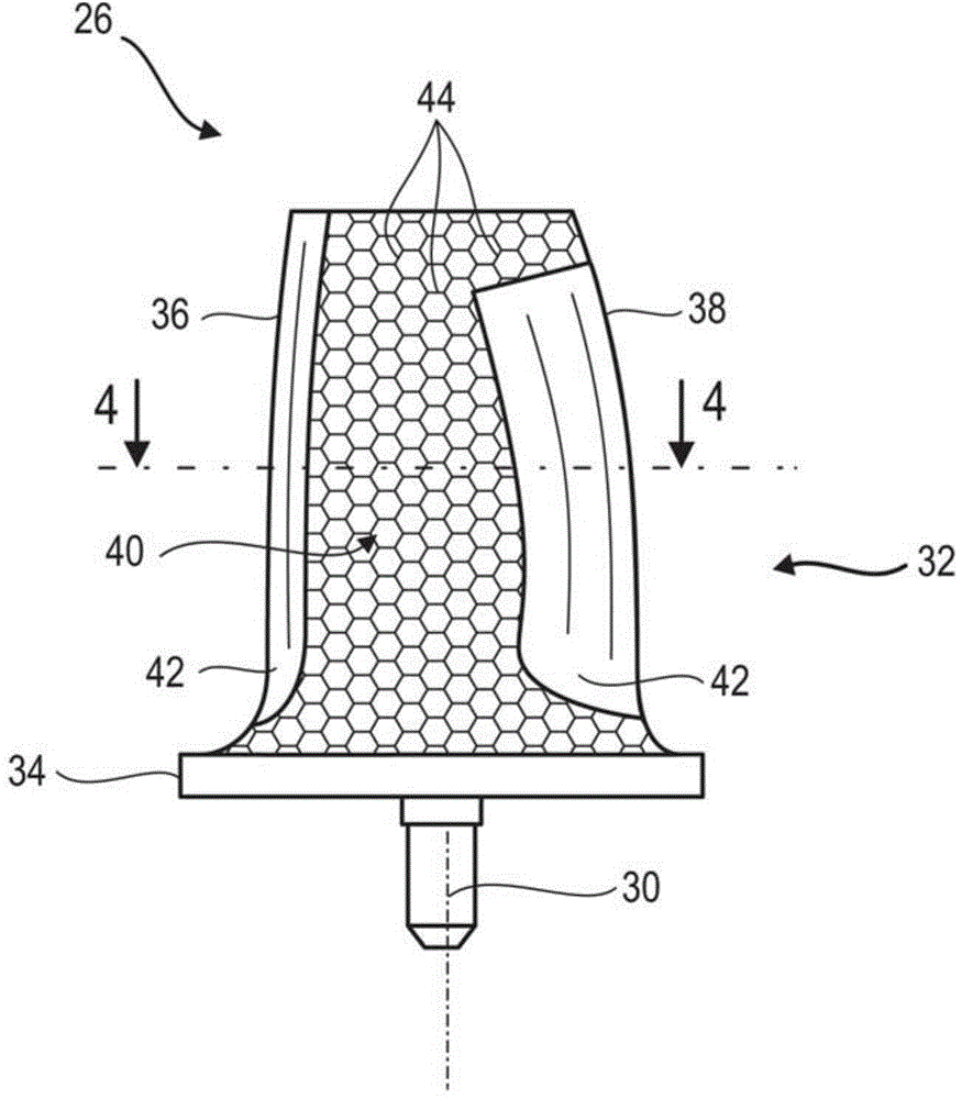 Composite Blade Made by Additive Manufacturing