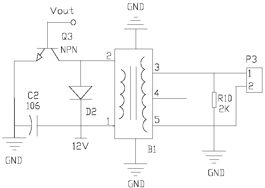 A safe distance warning device for automobiles in motion