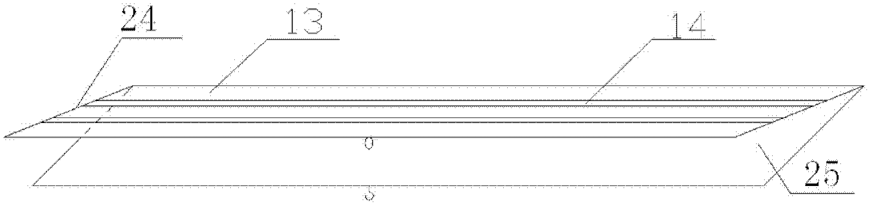 Urban traffic tunnel fire disaster fume diffusion model device