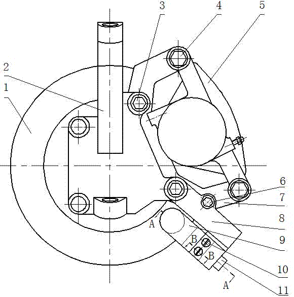 Brake method of electromagnet and friction composite disc type brake