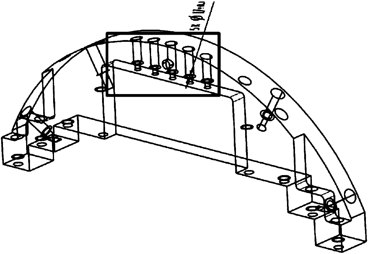 MBD model array feature quick annotation method for digital detection