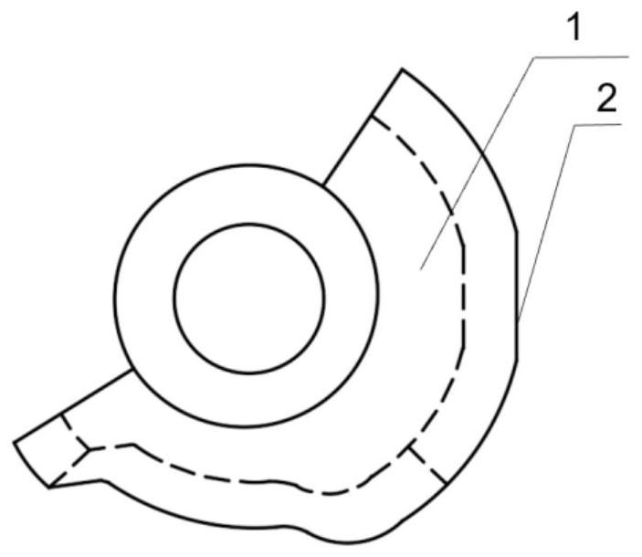 V-shaped ball valve with valve element suitable for large-temperature-difference flow system