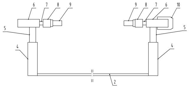 Frame assembly production line and use method thereof