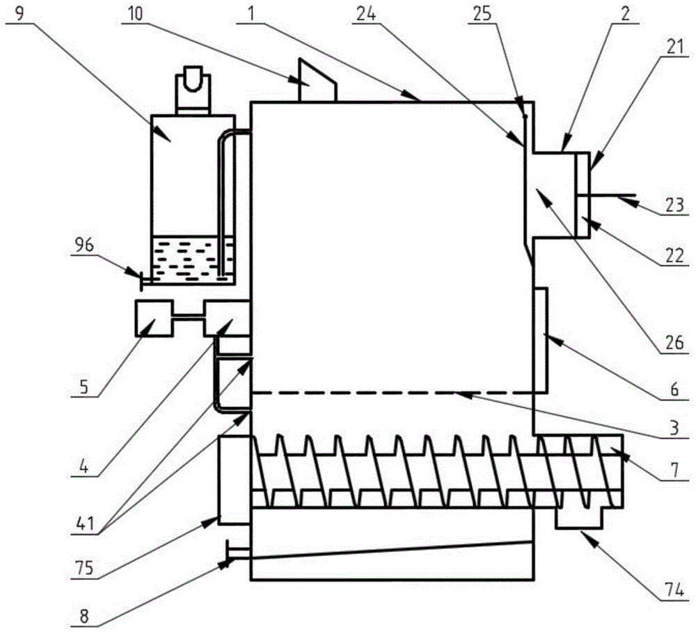 Magnetization cracking device