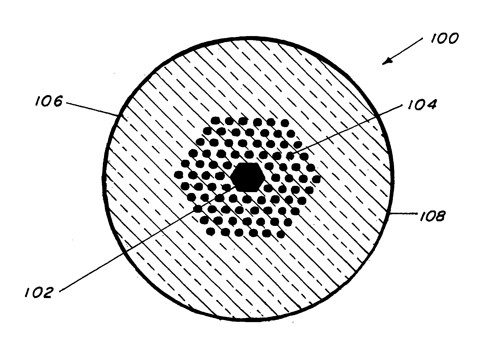 Hollow core photonic band gap infrared fibers