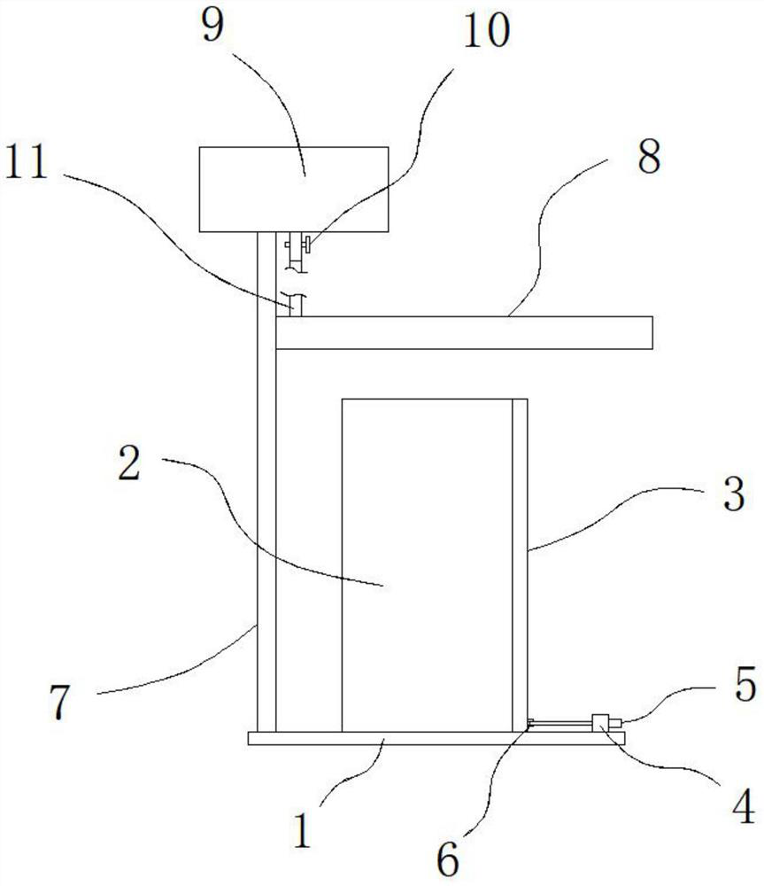 Cellular automatic electrical control cabinet with flame-retardant and fire-extinguishing functions