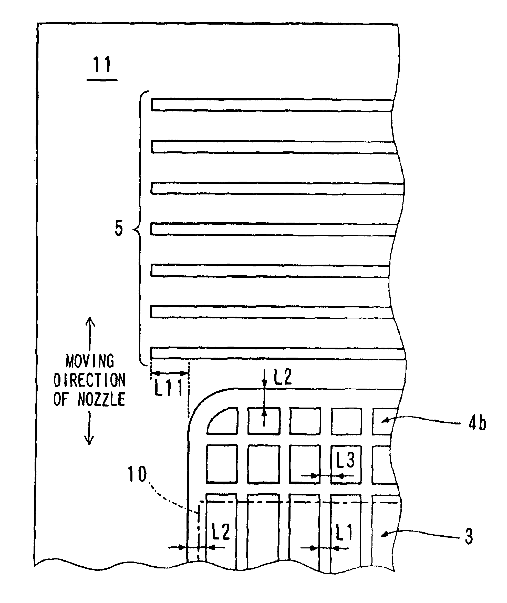 Method for forming partitions of plasma display panel by using sandblasting process