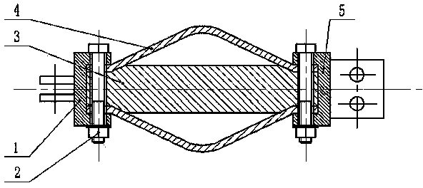 Anti-corrosion light oil-supply-free mechanical arm based on shape memory polymer