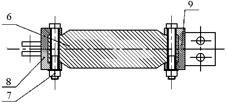 Anti-corrosion light oil-supply-free mechanical arm based on shape memory polymer