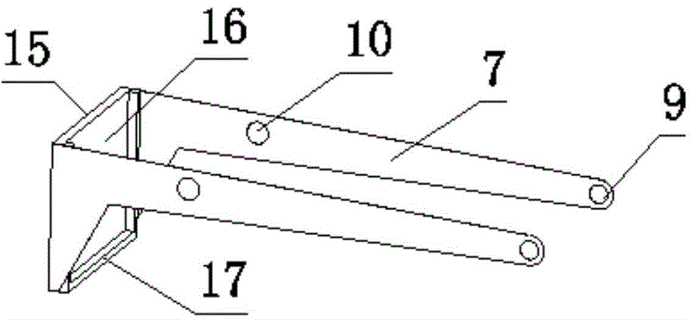 Dumping device for truck