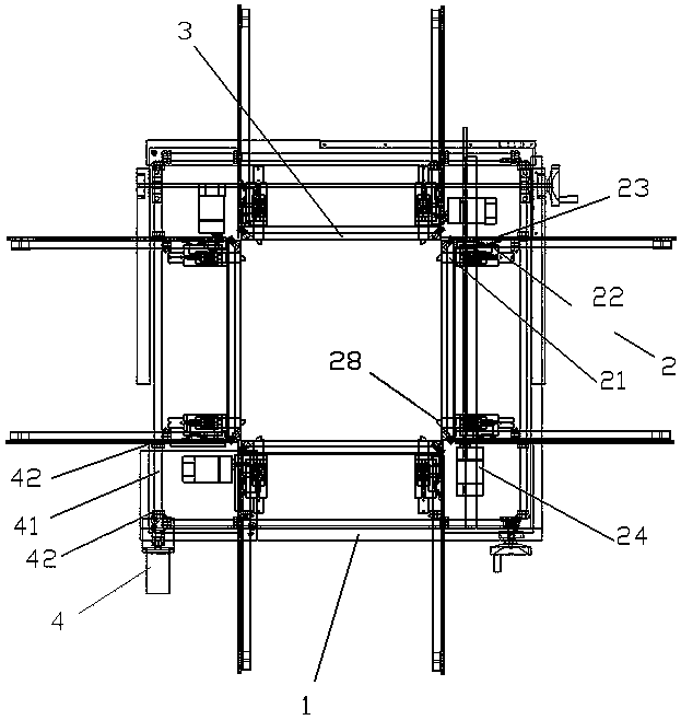 Automatic frame bar assembling machine