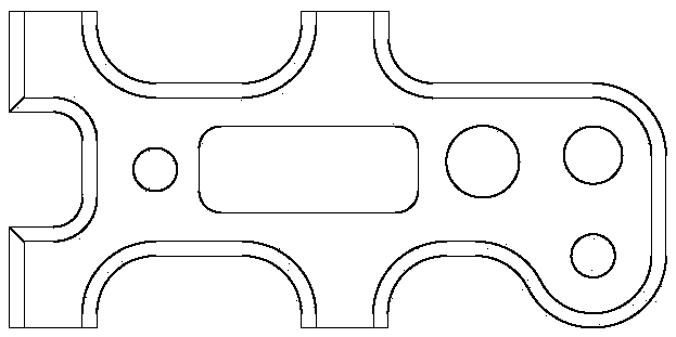 Arm folding device of multi-axial air vehicle