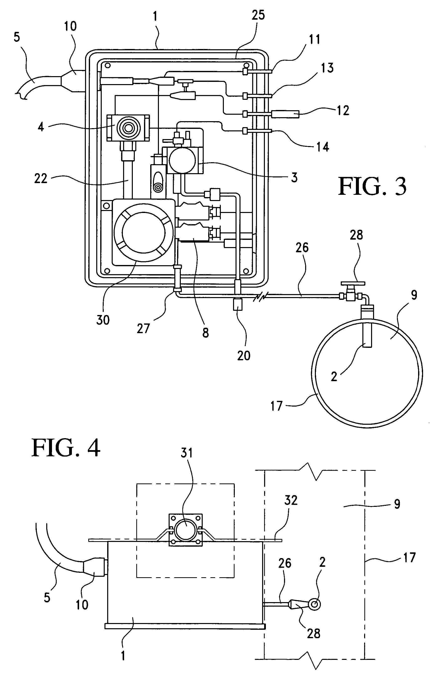 Gas sample conditioning system