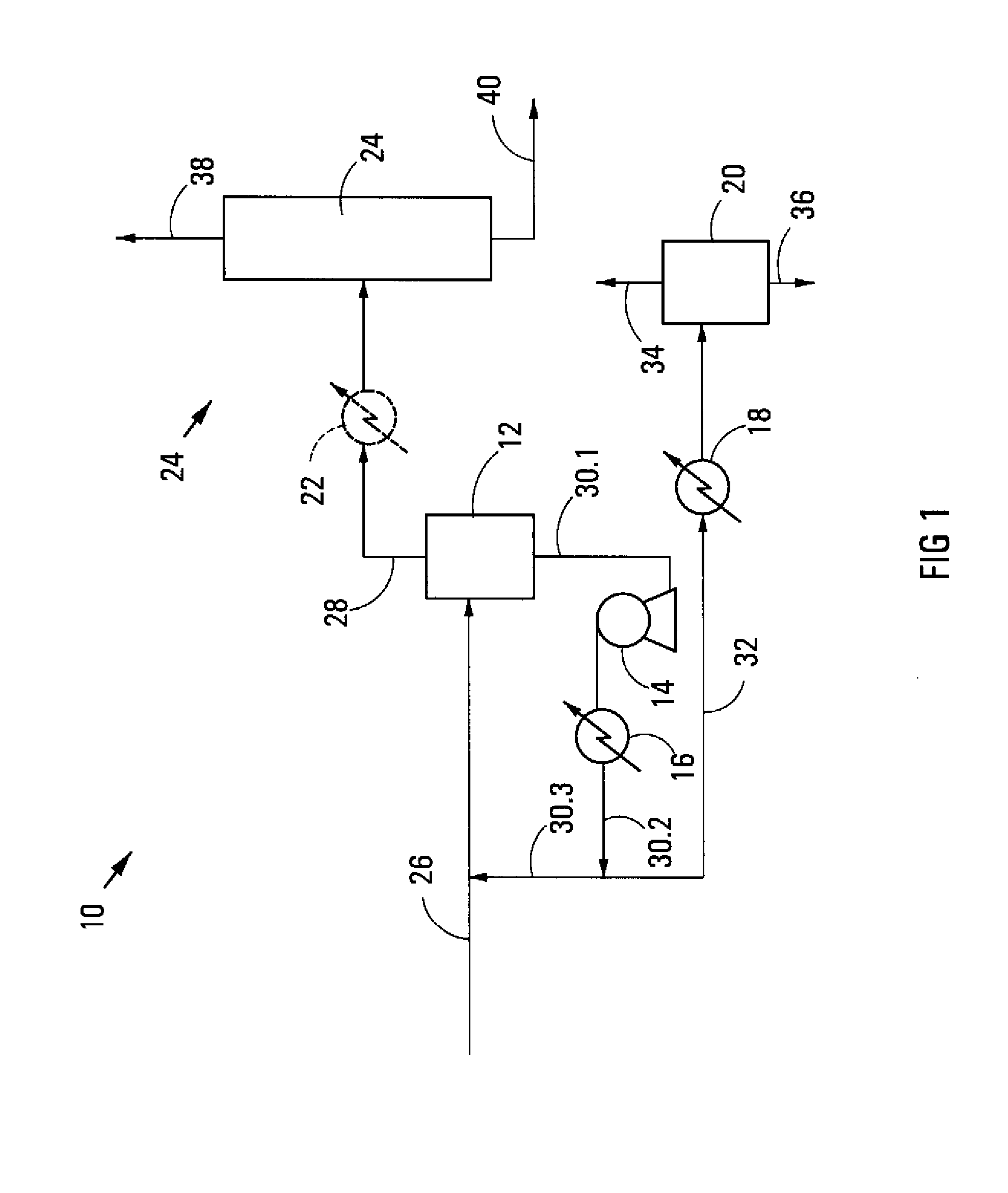 Separation of components from a multi-component hydrocarbon stream