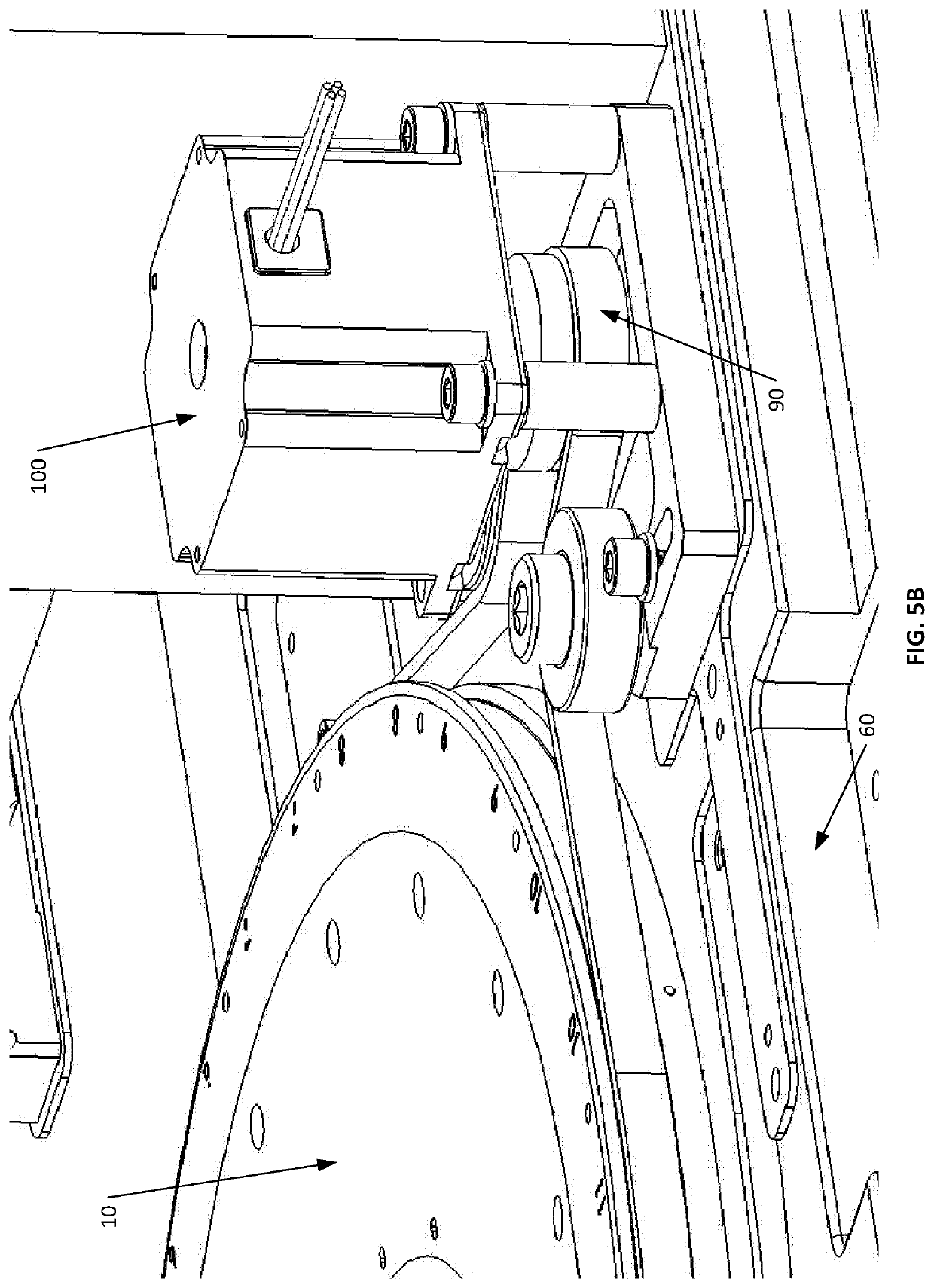 Slide rack carousel