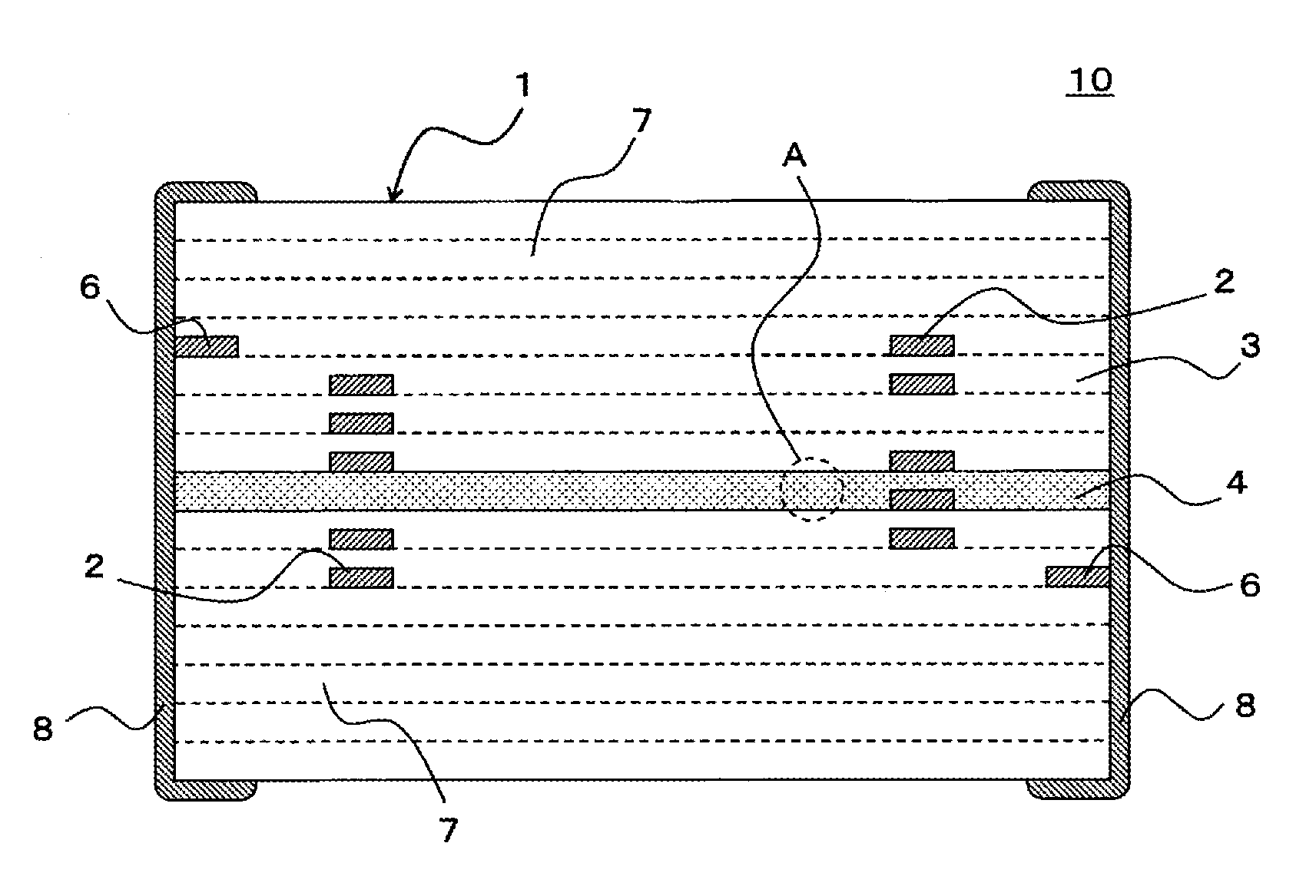 Laminated inductor, method for manufacturing the laminated inductor, and laminated choke coil