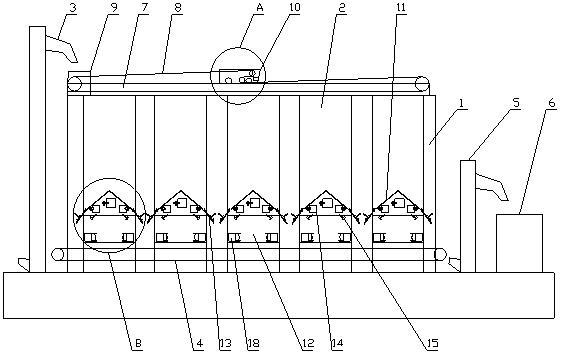 Tea seed oil squeezing production system and production method