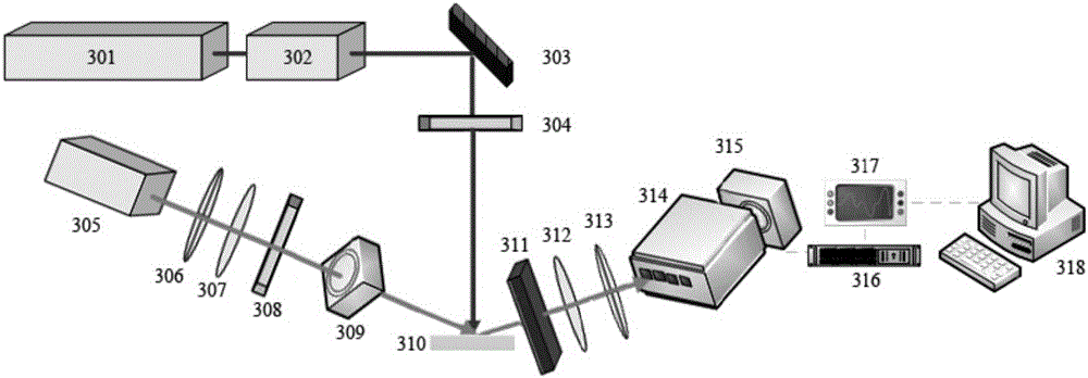 Device and method of detection time-resolved transient absorbance spectrum