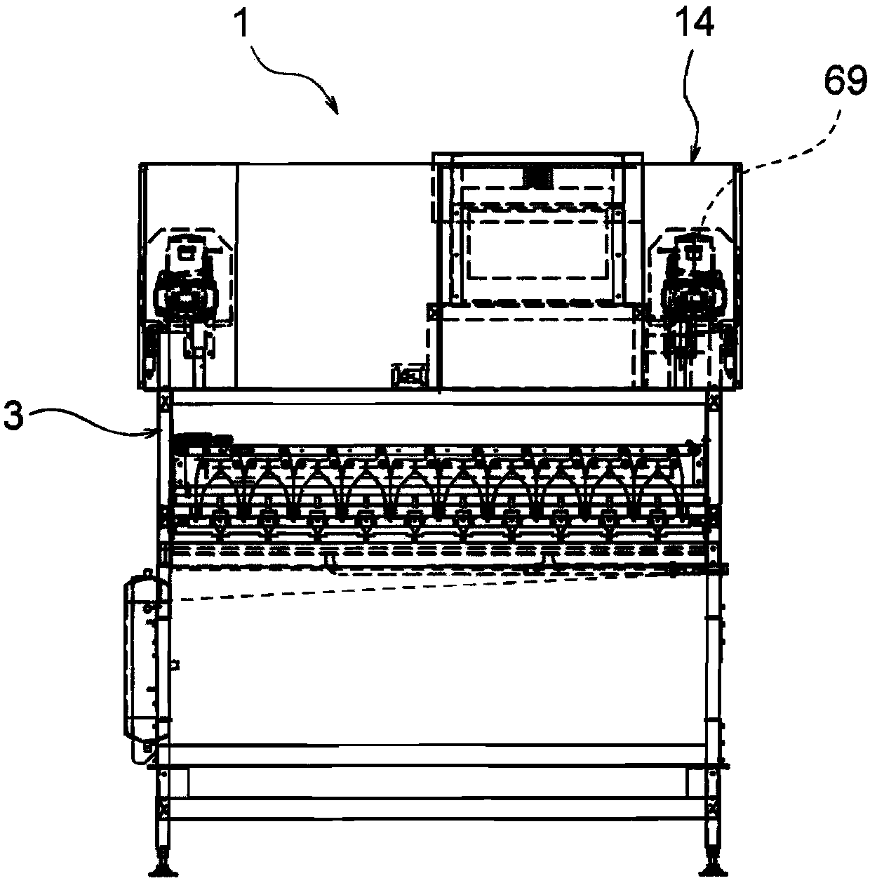 Bivalve processing device