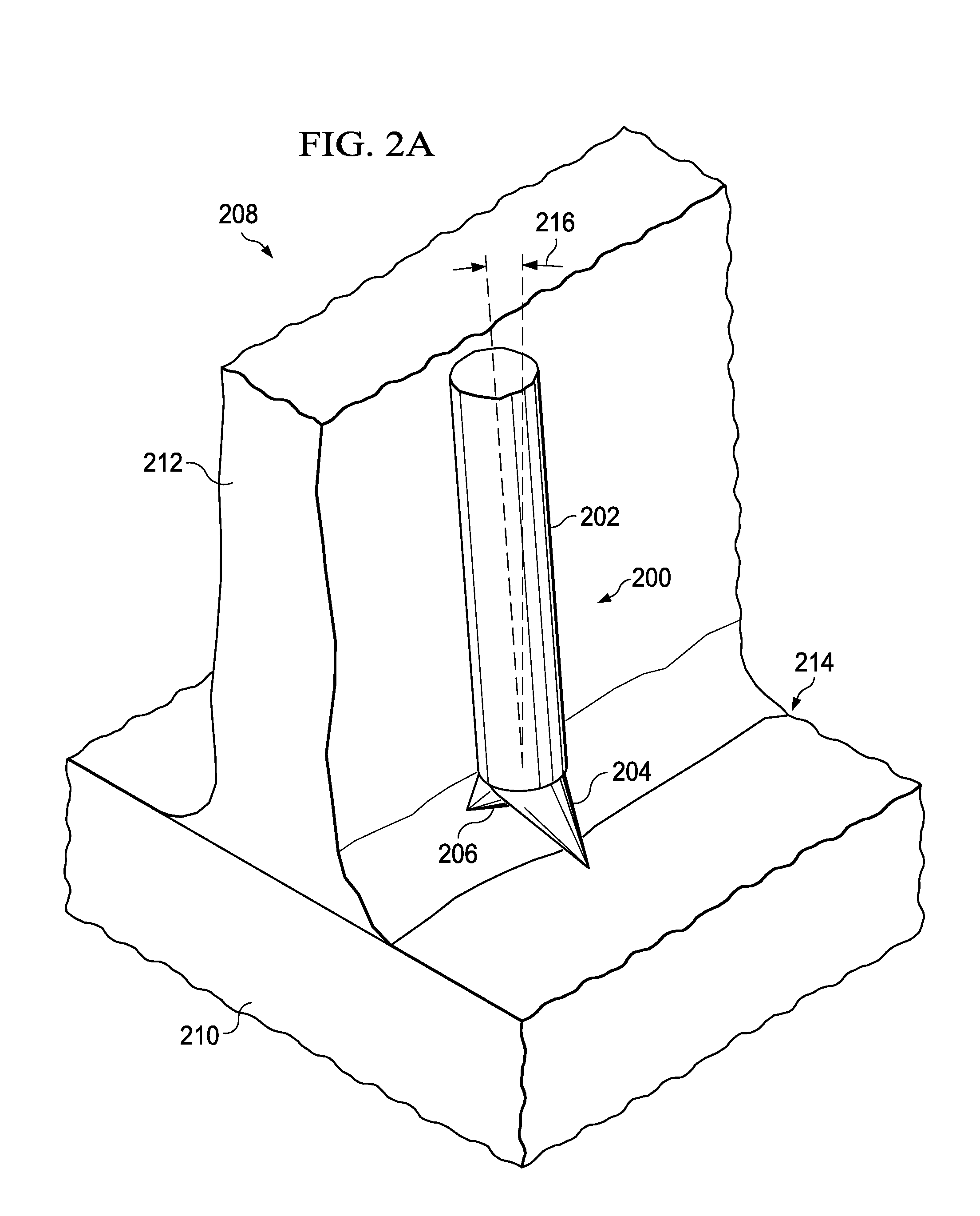 Rocking y-shaped probe for critical dimension atomic force microscopy