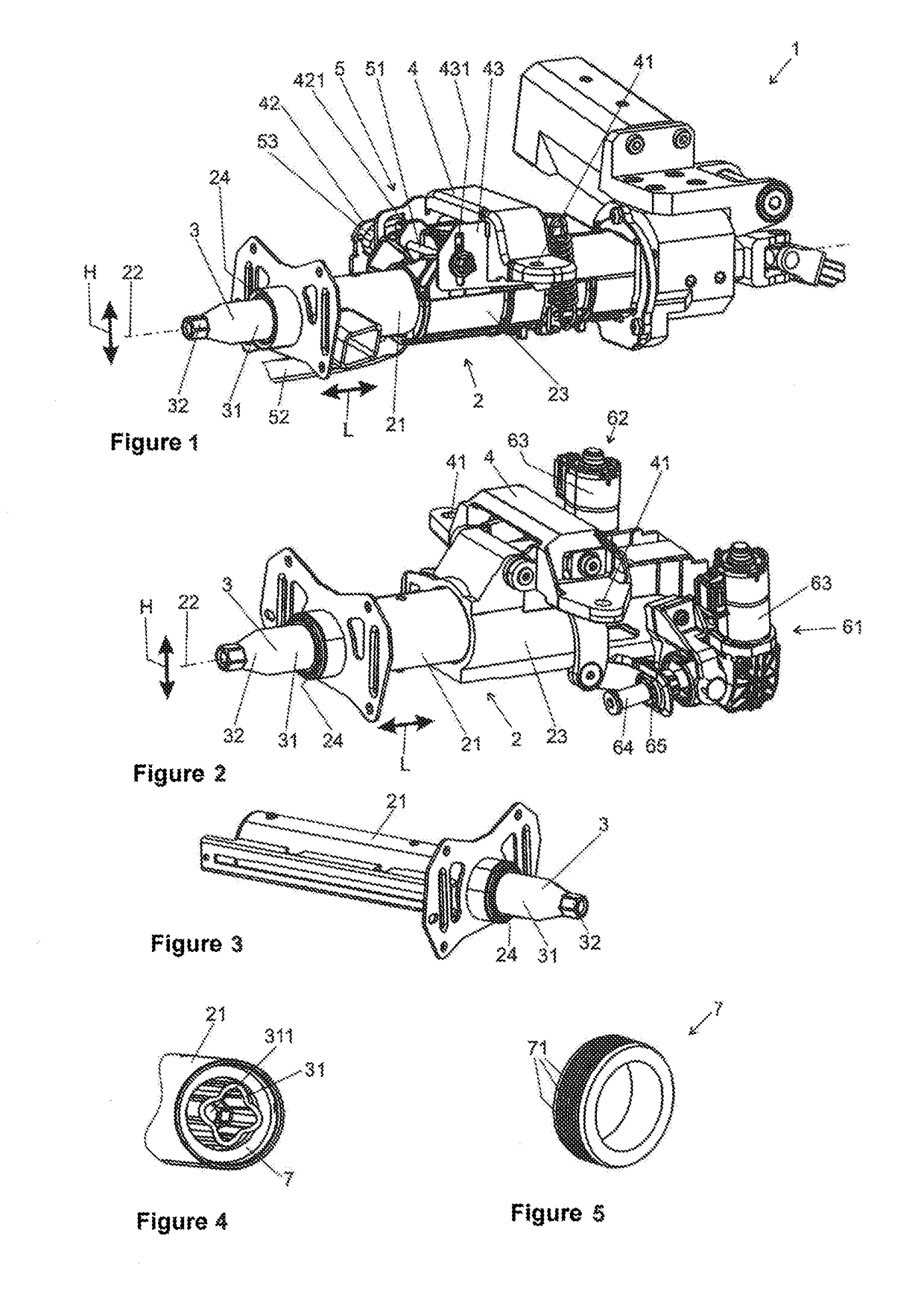 Steering column for a motor vehicle