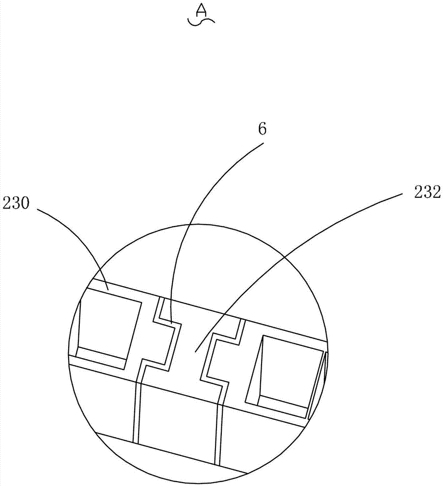 Spliced packing box for liquid crystal glass panels