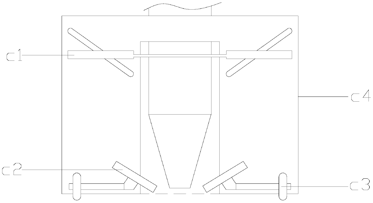 Laser material nicking machine capable of adsorbing and removing scraps