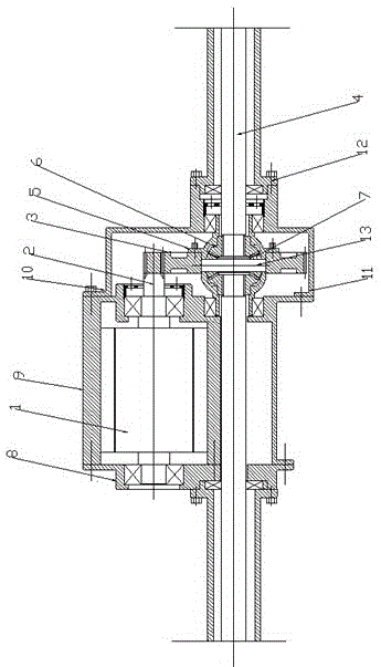 Driving rear axle of mini electric vehicle