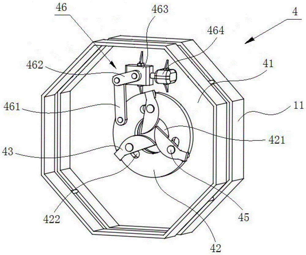 Sugarcane cutting device based on seed bud image recognition