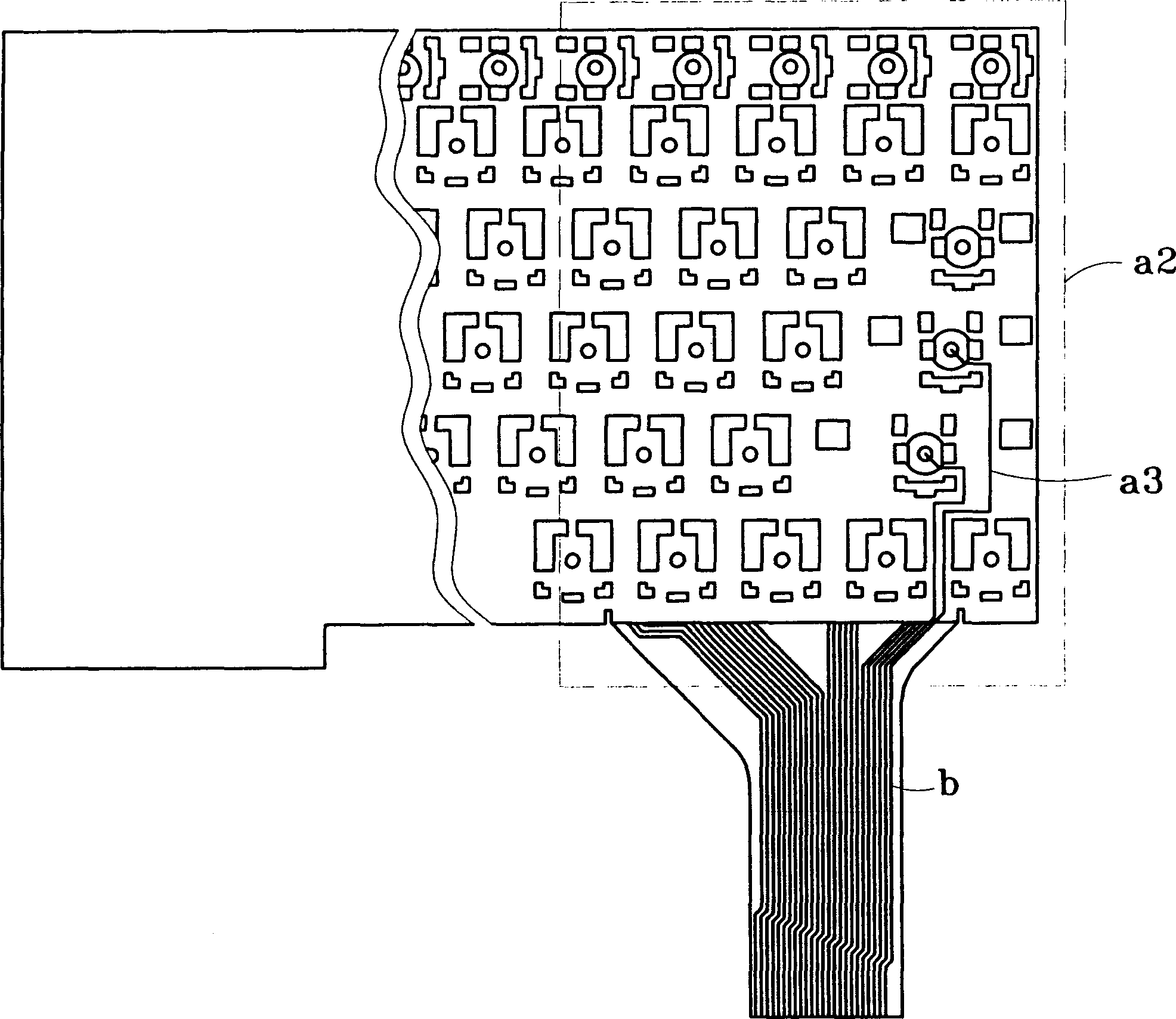 Production method of film circuit plate