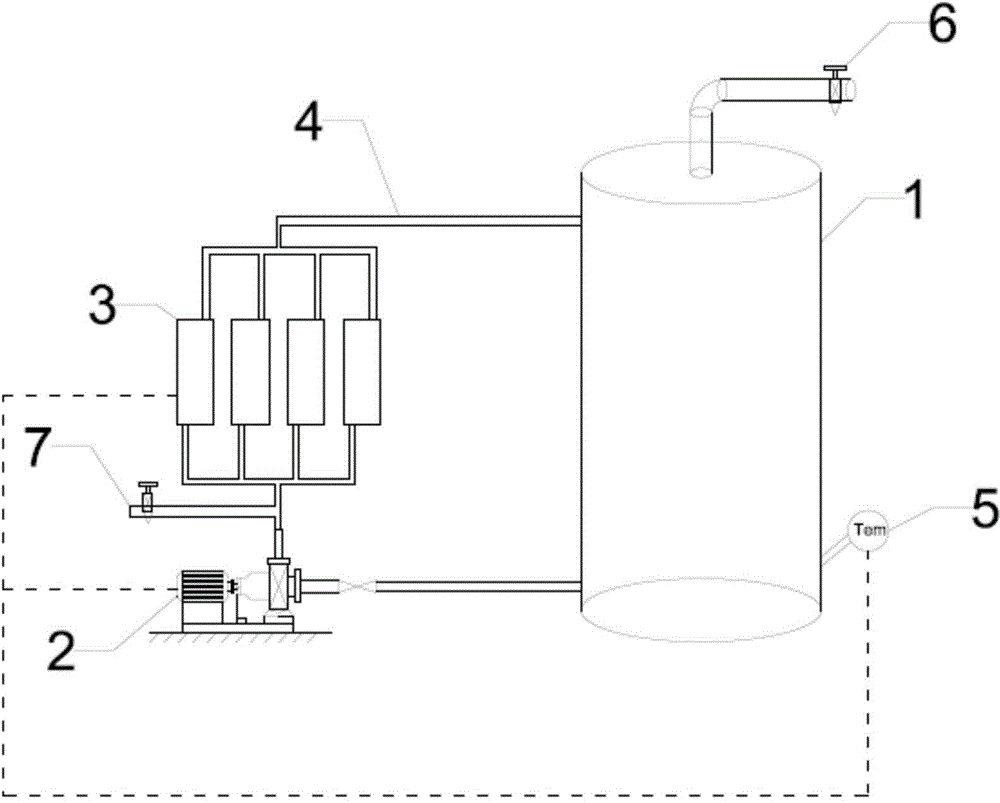 Heating or cooling device and technique for high-purity rare earth liquor