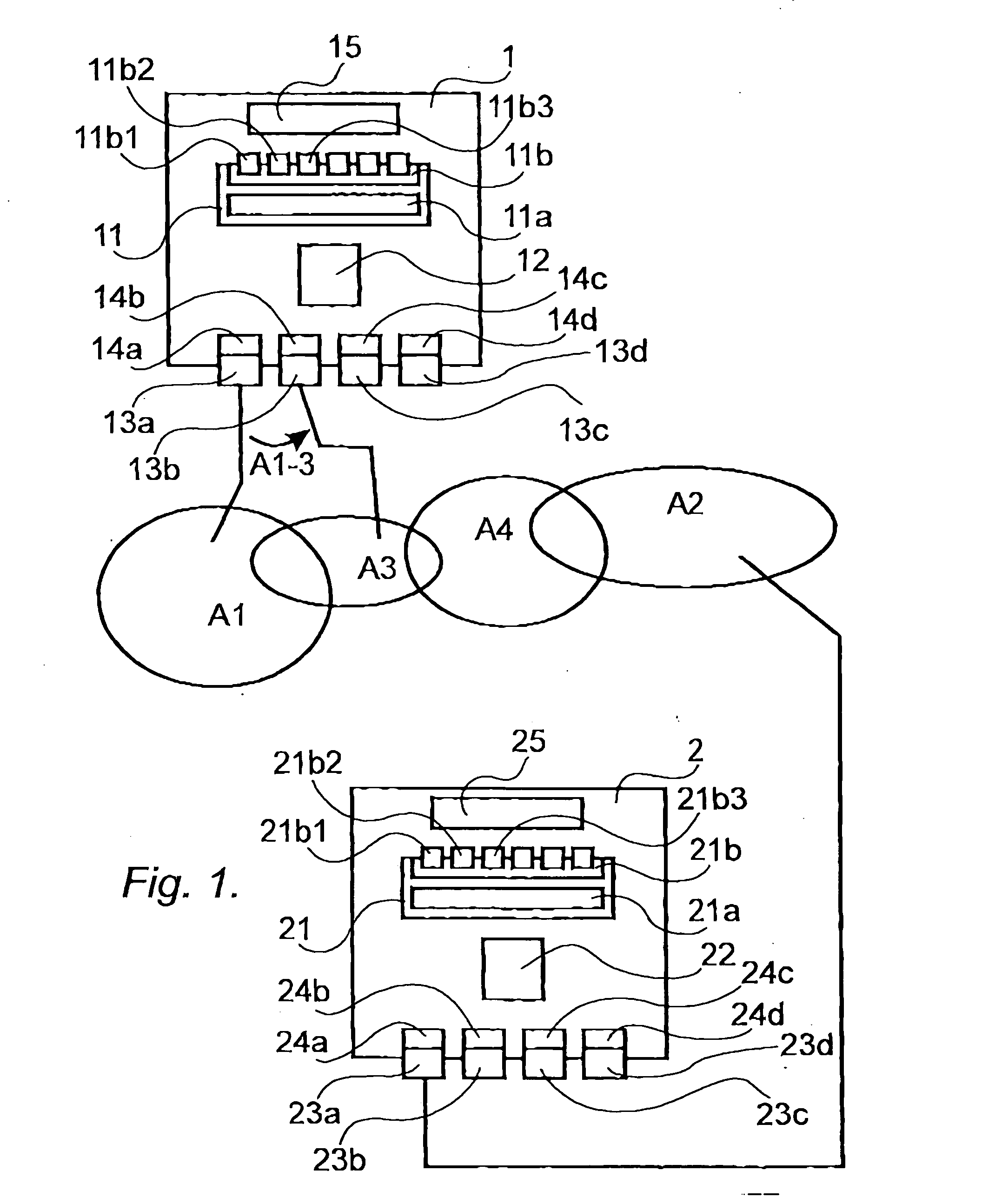 Method for handover between heterogeneous communications networks