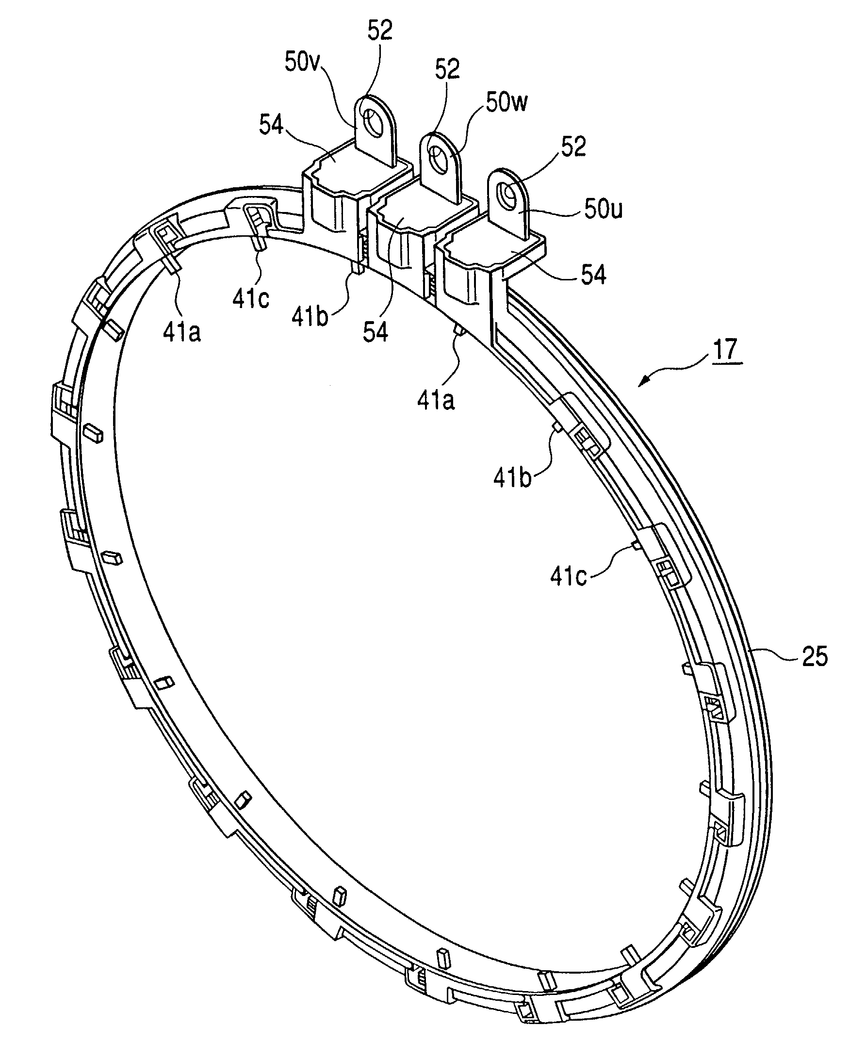 Method for producing centralized distribution unit of thin brushless motor for vehicle