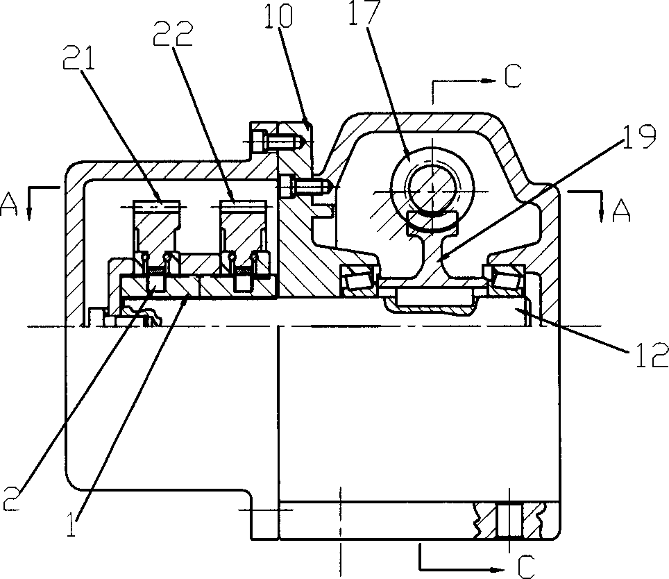 Shock reducing type generating and automatic charging device for electric vehicle