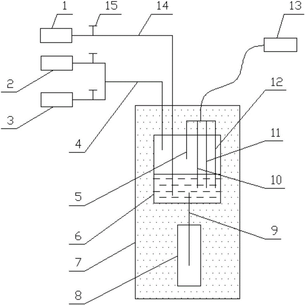 Contaminated site sampling device and seepage pollution detection system