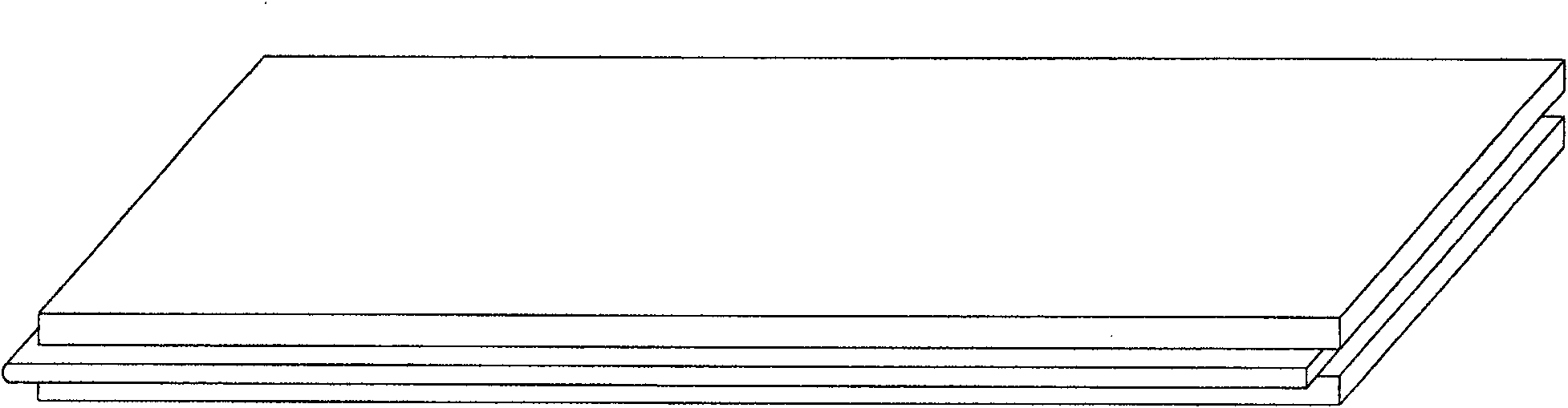 Electric heating plate and electric heating plate system